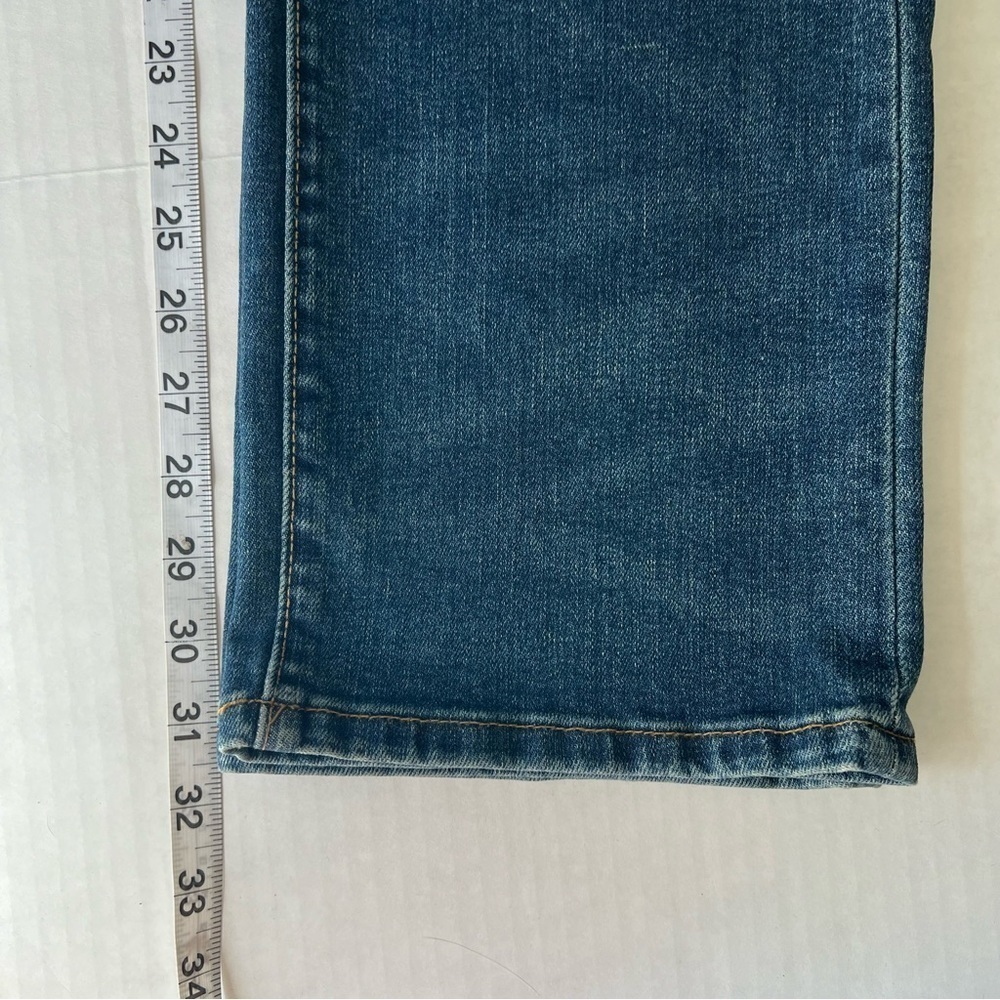 Lucky Brand Easy Rider Jean mid rise straight fit boot cut dark wash size 2 26 - Picture 16 of 16